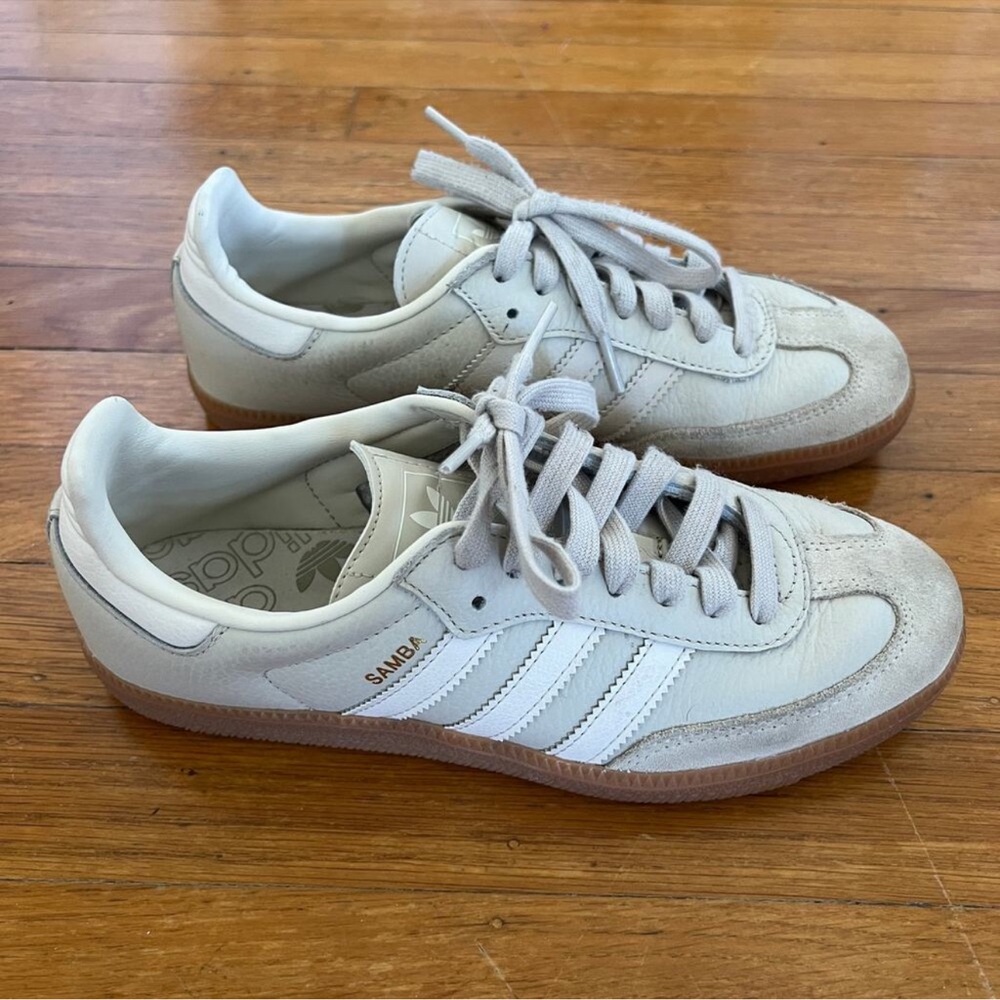 Adidas Samba OG Shoes (Aluminum Gum) | Size: US 6.5